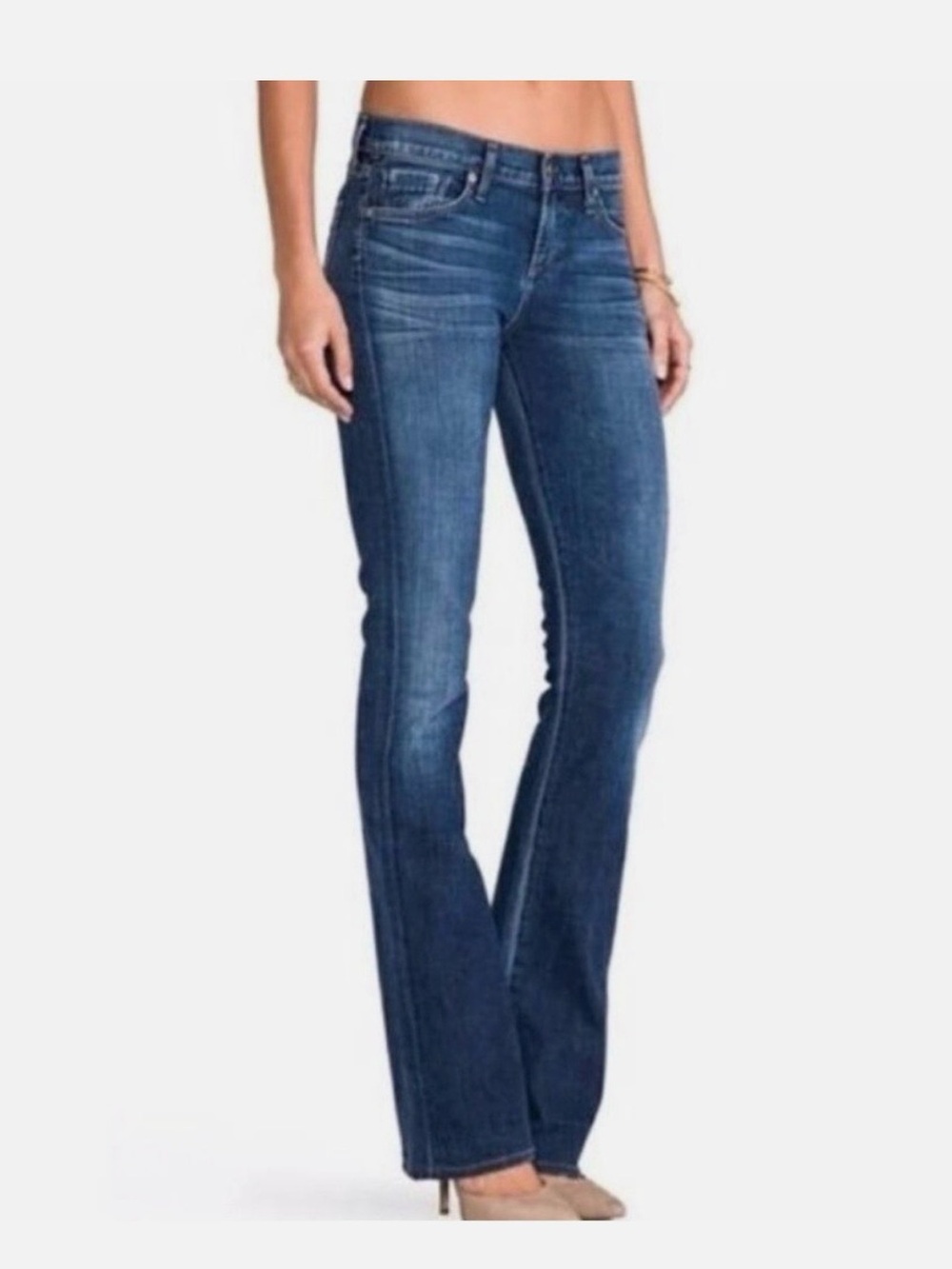 Citizens Of Humanity Women's Flare Jeans in Dark Blue Wash